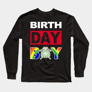 Birth Day Boy Long Sleeve T-Shirt